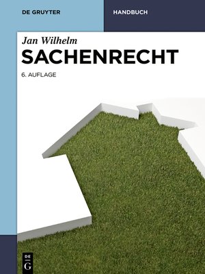 cover image of Sachenrecht